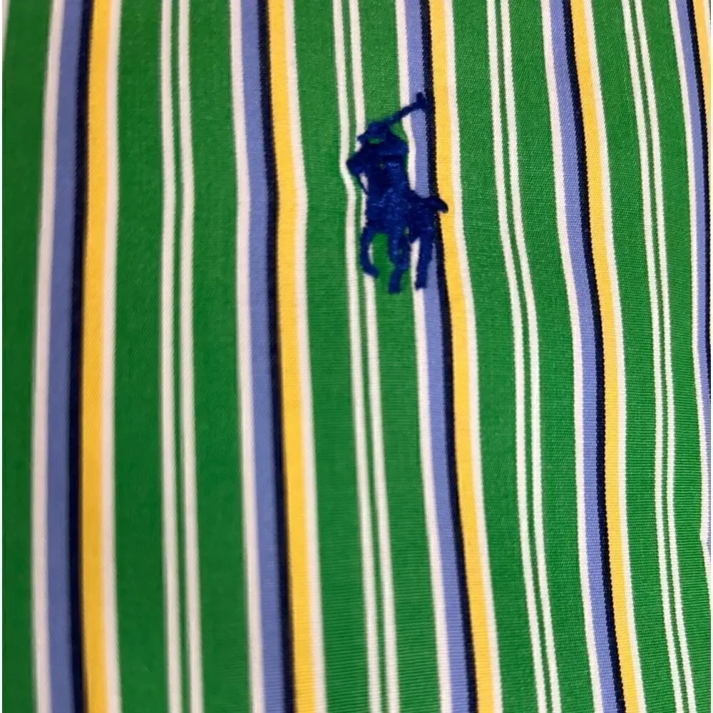 NWOT Polo by Ralph Lauren Colorful L/S Casual Button Down Classic Fit XL